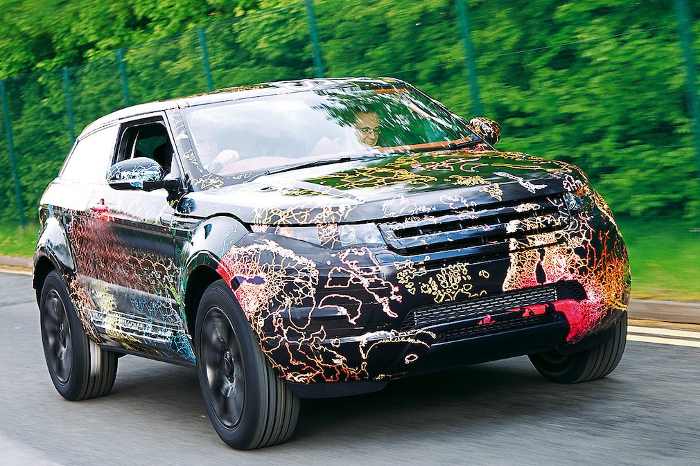 Erlkönig Range Rover LRX