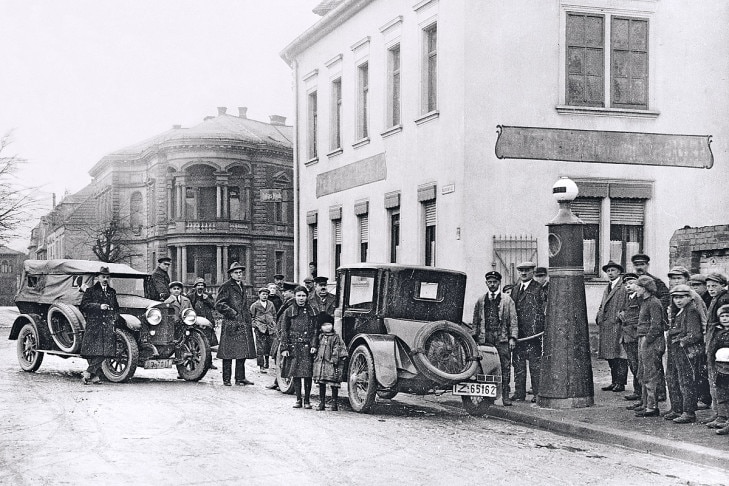 Bürgersteigpumpe, Ludwigshafen (1924)