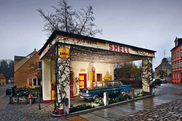 Ehemalige Tankstelle in Kamenz (1929)