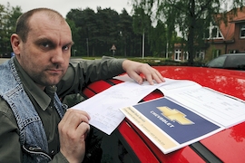 Chevrolet-Kunde Eugen Dick