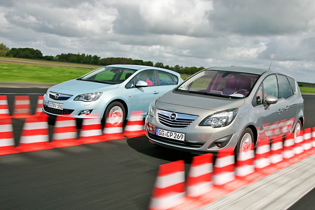 Opel Astra 1.4 Turbo ECOTEC, Opel Meriva 1.4 ECOTEC