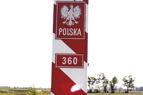 Polnische Grenze