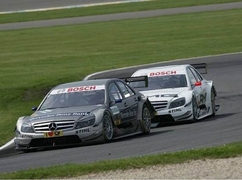 Paul di Resta lag lange an der Spitze, doch am Ende siegte Bruno Spengler