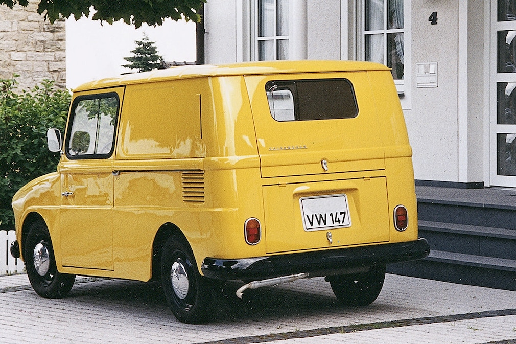 VW 147 Fridolin als Postauto