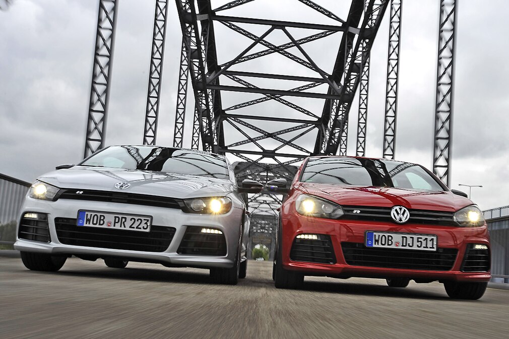 VW Scirocco R VW Golf R