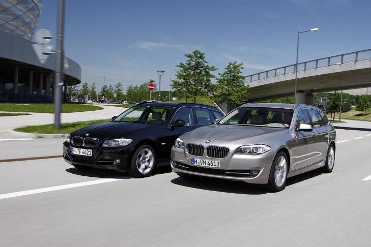 Vergleich: BMW 5er und 3er Touring