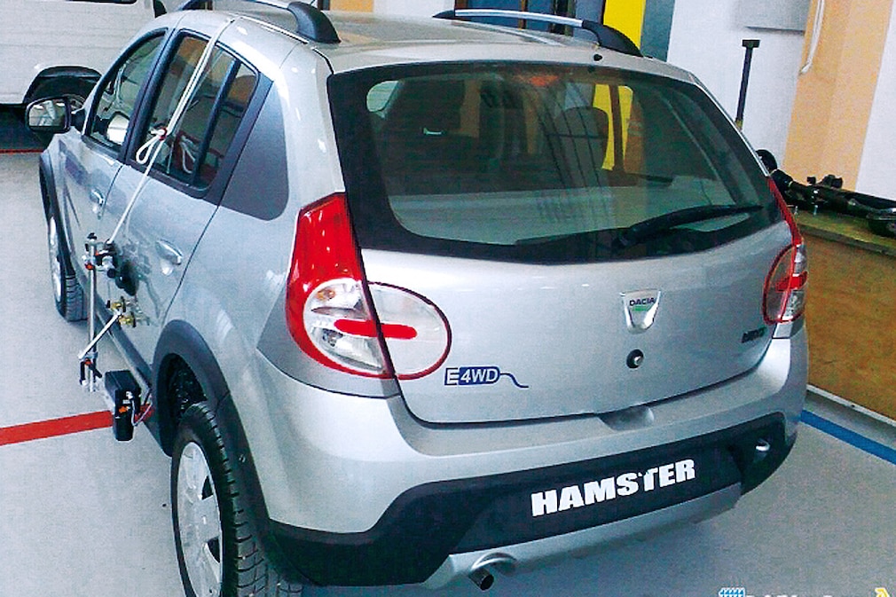 Erlkönig Dacia Hamster Electricway 4WD