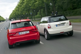 Audi A1 Mini Cooper