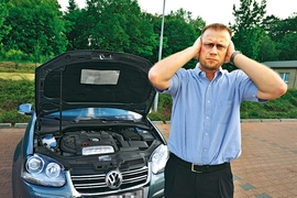 Heiko Hackbarth und sein VW Golf Variamt TSI