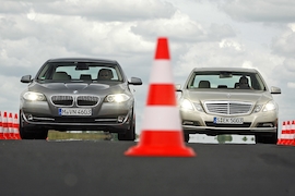 BMW 5er Mercedes E-Klasse