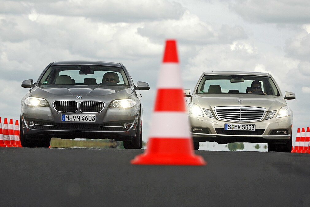 BMW 5er Mercedes E-Klasse
