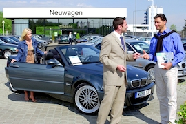 VDA-Bilanz: Autokauf beim BMW-Händler