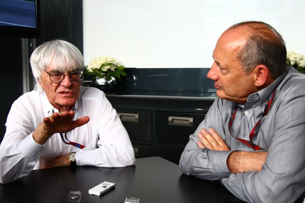 Bernie Ecclestone Ron Dennis