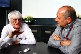 Bernie Ecclestone Ron Dennis