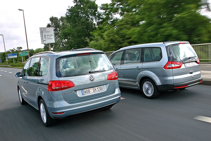 Ford Galaxy 2.0 TDCi VW Sharan 2.0 TDI