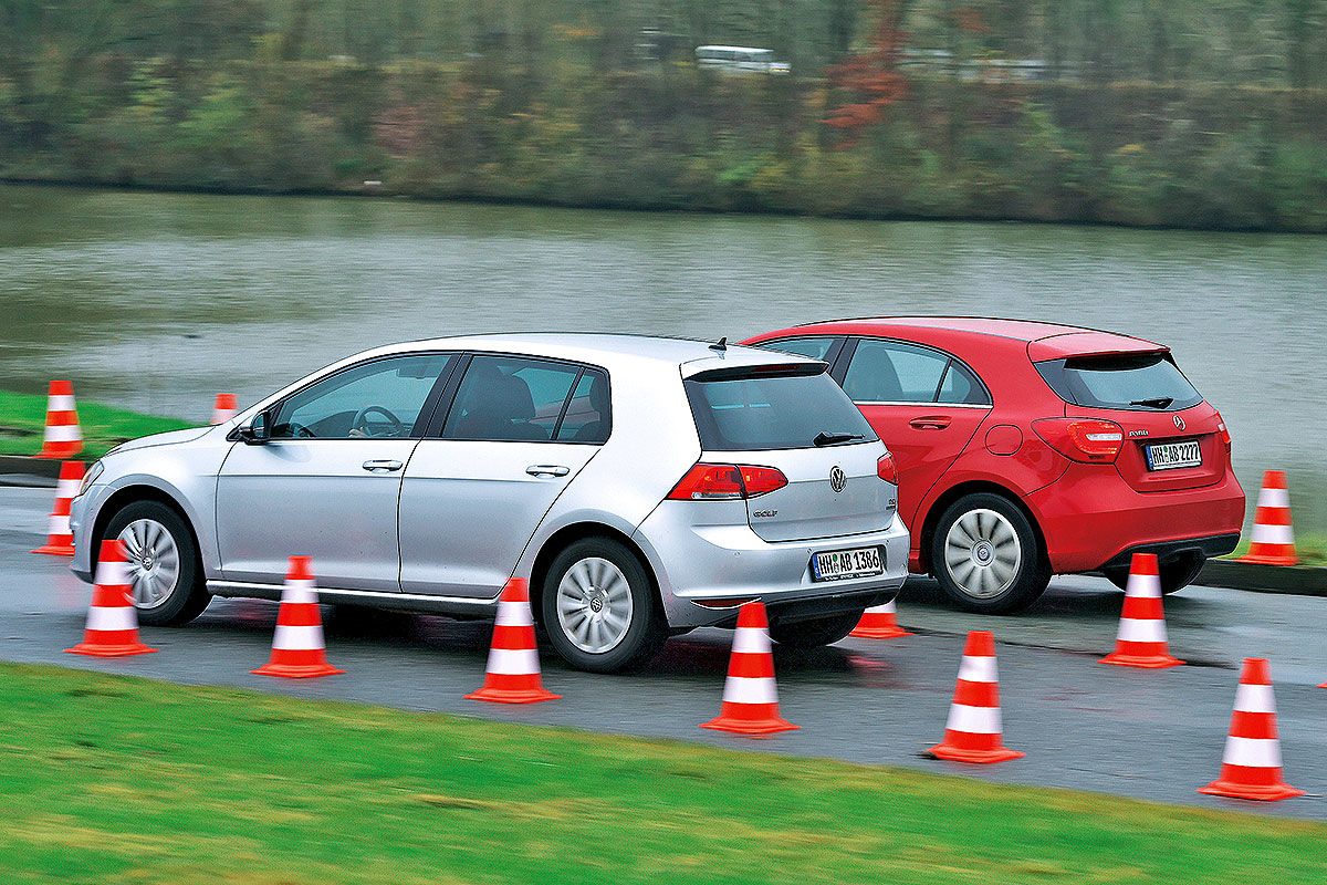 VW Golf/Mercedes A-Klasse: Die Kilometerfresser