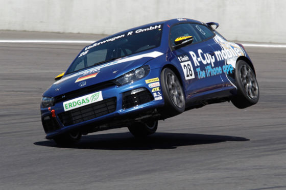 VW Scirocco R-Cup auf zwei Rädern
