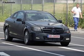 Erlkönig Mercedes C-Klasse Coupé