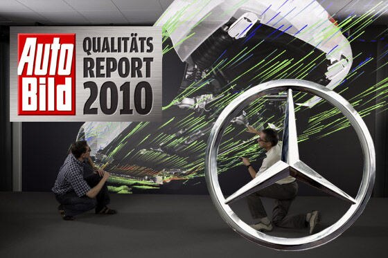 AUTO BILD-Qualitätsreport 2010: Mercedes