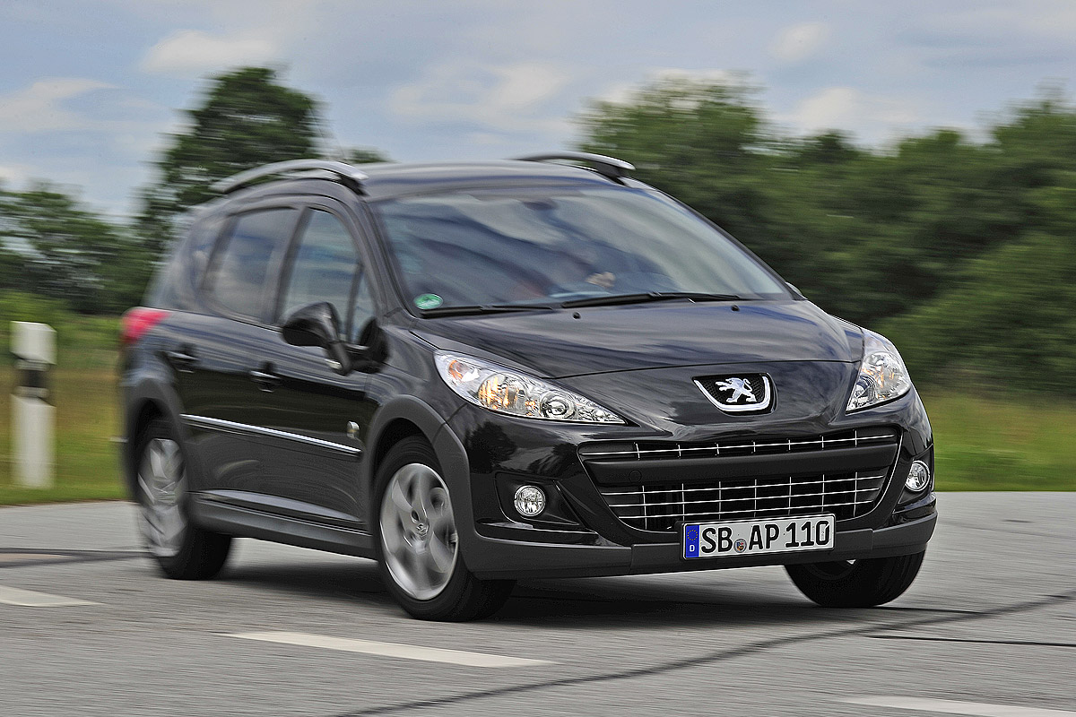Vergleich Kleine Kombis Seat Ibiza Gegen Peugeot 7 Und Skoda Fabia Bilder Autobild De