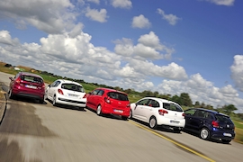 Ford Fiesta 1.6 TDCi Econetic Peugeot 207 99g HDi FAP 90 Opel Corsa 1.3 CDTI ecoFLEX Citroën C3 HDi 90 FAP 99g VW Polo 1.6 TDI BMT