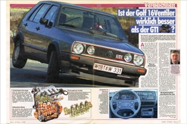 VW Golf II GTI 16V: Test