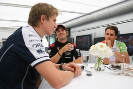Formel 1-Interview: Sutil, Hülkenberg und Glock im Gespräch