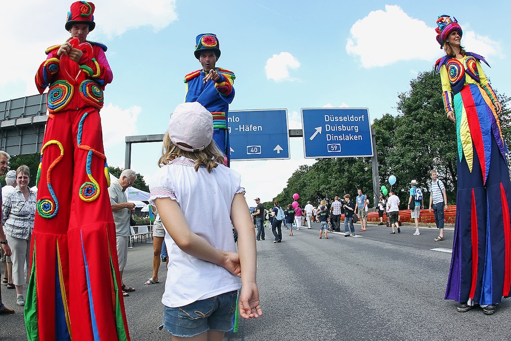 Projekt Still-Leben Ruhrschnellweg