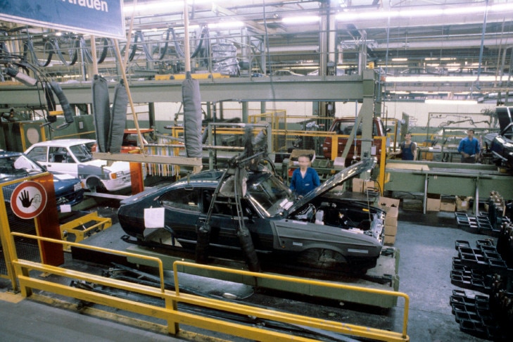 Ford Capri Produktion