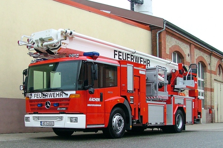 Hubrettungsbühne Metz B32 Aachen Hubrettungsbühne Metz B32 Aachen