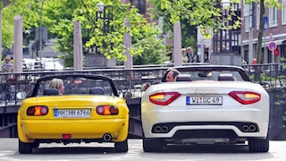 Mazda MX-5 Maserati GranCabrio