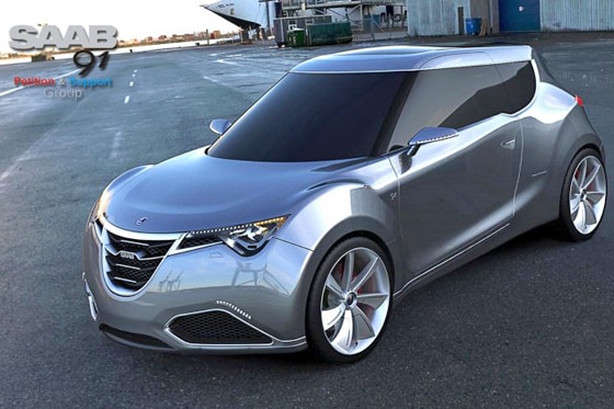 Saab 9-1 Illustration