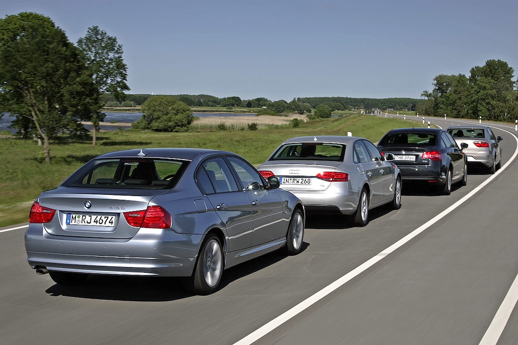 Audi A4 BMW 3er Citroën C5 Seat Exeo