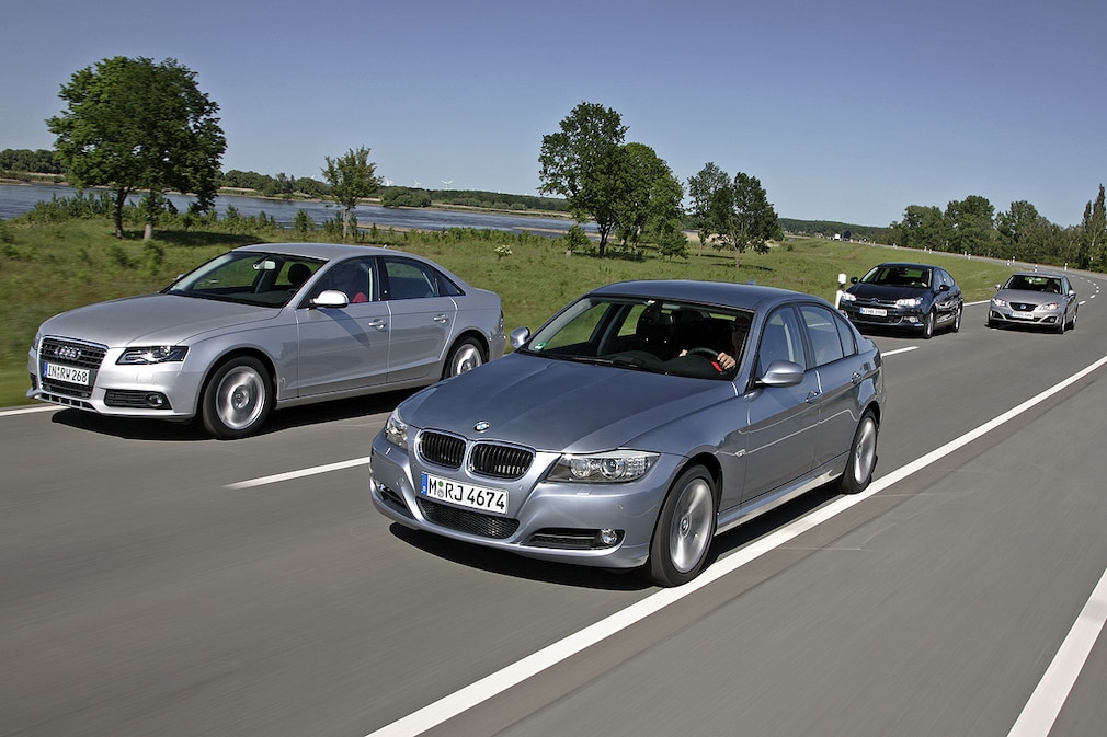 Audi A4 2.0 TDI 3er BMW 316d Citroën C5 HDi 110 Seat Exeo 2.0 TDI