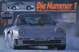 Titel Test Porsche 959 Auto Bild 1986