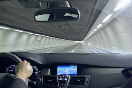 Duplex-Tunnel auf der A 86 bei Paris 2010