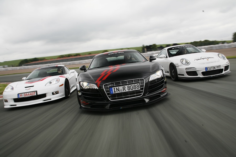 Cargraphic 911 GT3 RSC 2 3.8, Geiger Corvette Grand Sport Kompressor, MTM RS GT3-2