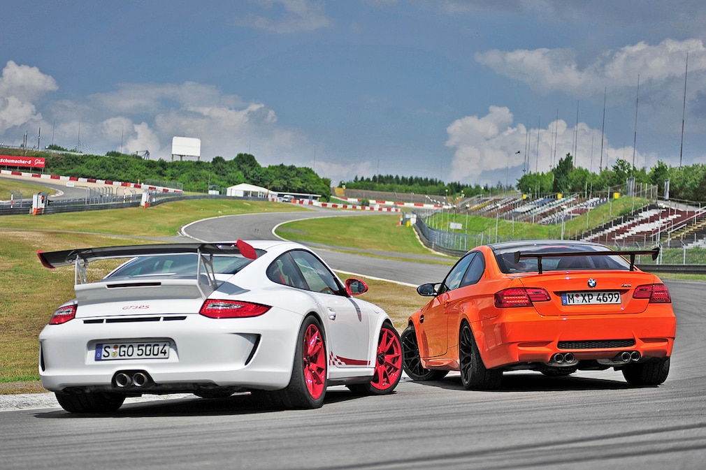 BMW M3 GTS, Porsche 911 GT3 RS