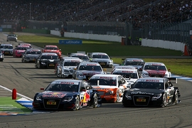 DTM-Autos am Start