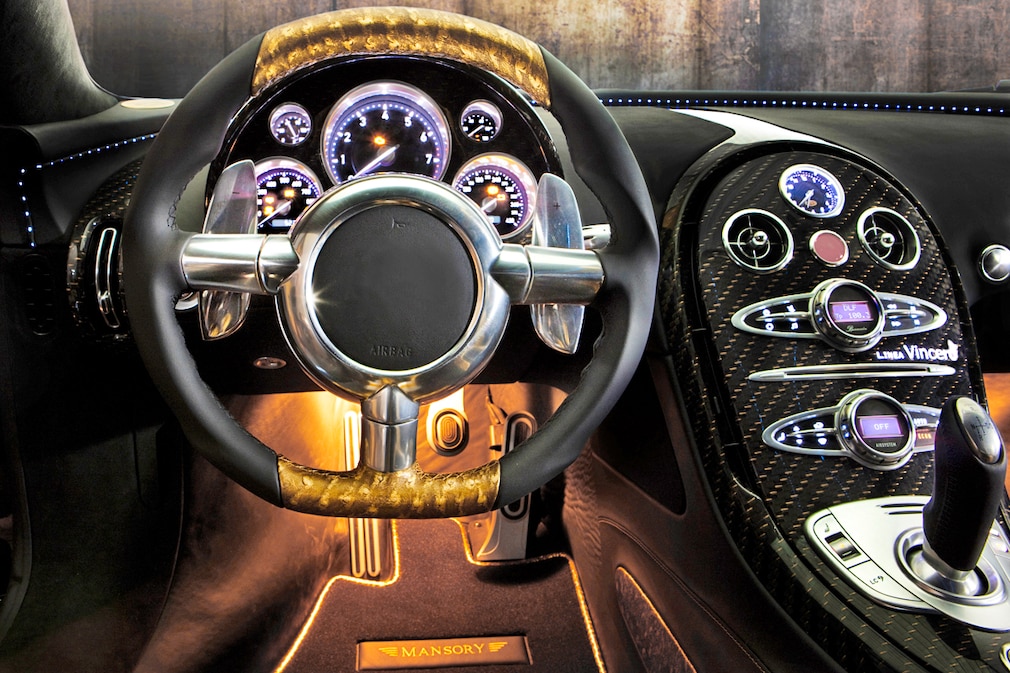 Mansory Bugatti Veyron 16.4 LINEA Vincerò d’Oro