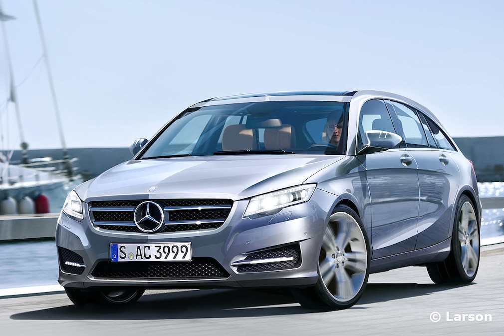 Mercedes CLC Shooting Brake Illustration