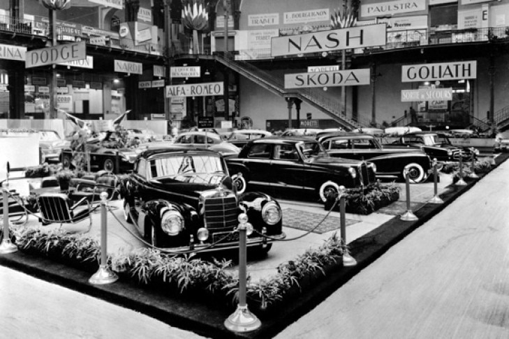 Autosalon Paris 1953 Mercedes-Benz