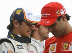 Brasilianische Opfer der Stallorder: Nelson Piquet jr. und Felipe Massa