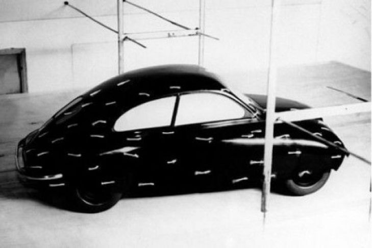 1:10-Modell Saab 92 (1946)