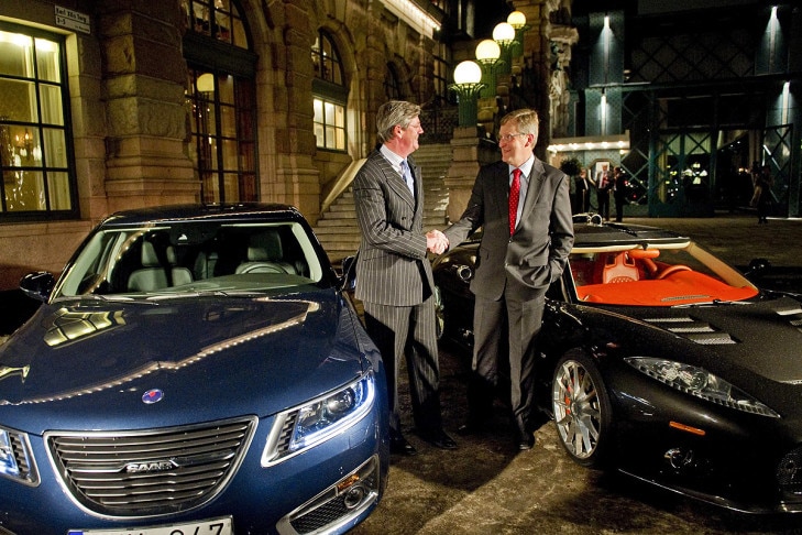 Saab-Fabrik in Trollhättan