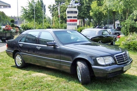 Mercedes S 420 L mit Panzerung von ALDI-Chef Theo Albrecht