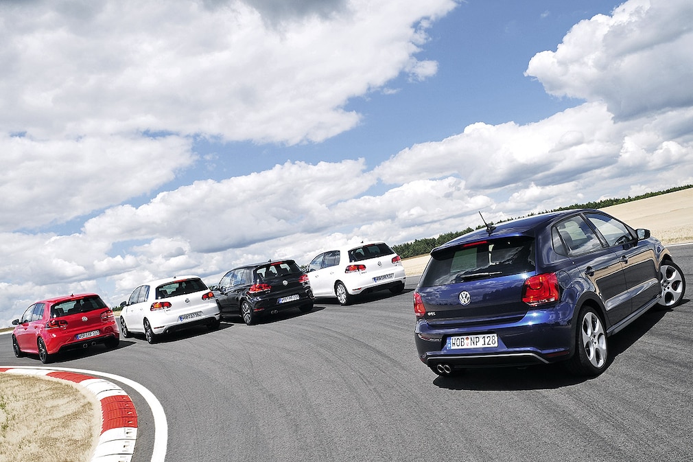 VW Golf R VW Golf GTI VW Golf GTD VW Golf TSI VW Polo GTI VW Golf R VW Golf GTI VW Golf GTD VW Golf TSI VW Polo GTI