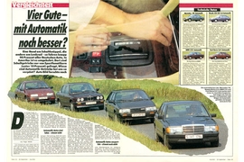 Mercedes 190 Mazda 626 BMW 318i Ford Sierra