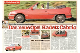 Opel Kadett E Cabrio