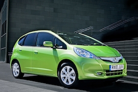 Honda Jazz Hybrid in Paris 2010
